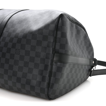 Damier Graphite Keepall Bandouliere 55