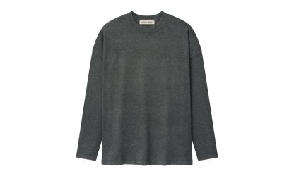 Essentials Soft Knit Long Sleeve Tee "Iron Grey" RW00313 0032