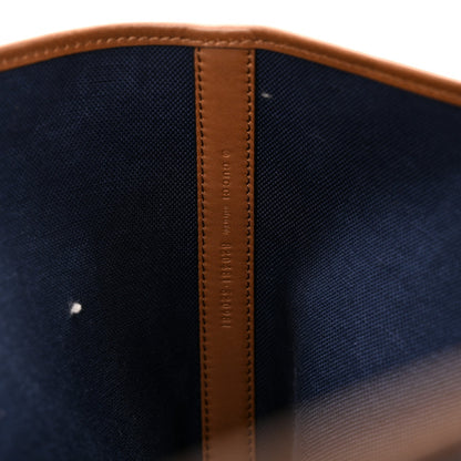 New Denim GG Monogram Calfskin Large Totissima Tote Blue