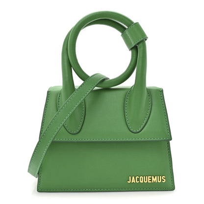 Calfskin Le Chiquito Noeud Green