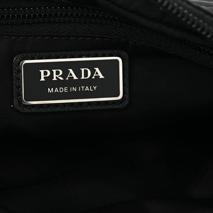 Re-Nylon Saffiano Belt Bag Black