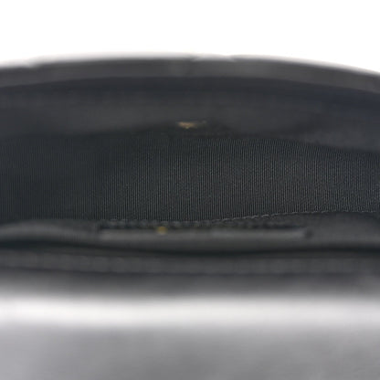 Lambskin Quilted Mini My Precious Waist Bag Black
