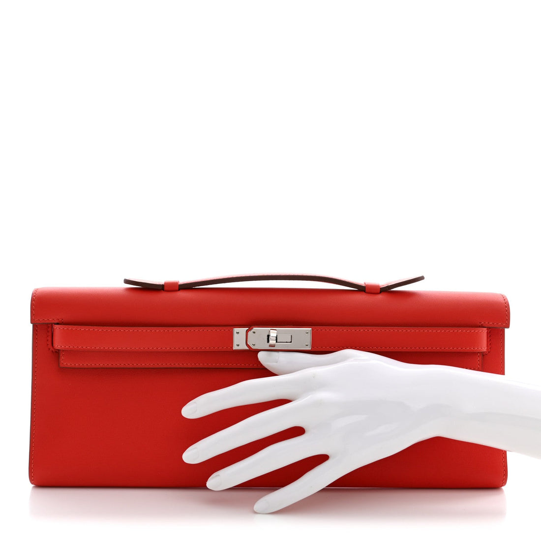 Swift Kelly Cut Clutch Pochette Capucine