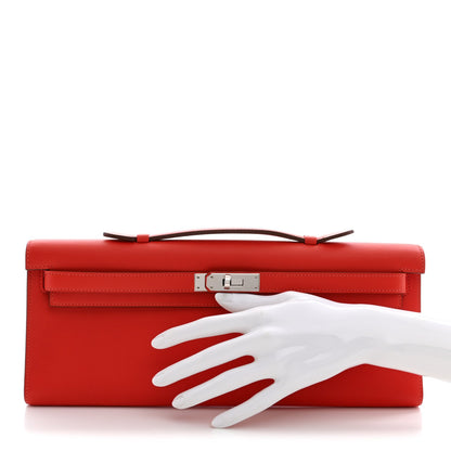 Swift Kelly Cut Clutch Pochette Capucine