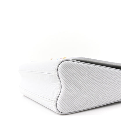 LV X TM Epi Twist MM Slim Shoulder Bag White