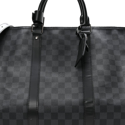 Damier Graphite Keepall Bandouliere 55