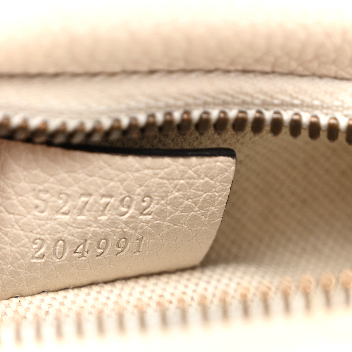 Grained Calfskin Small Logo Belt Bag White