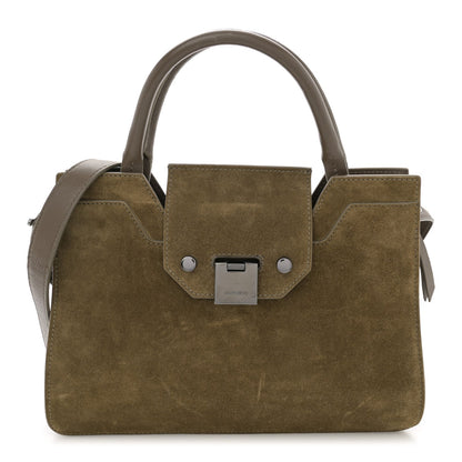 Suede Rebel Tote Brown