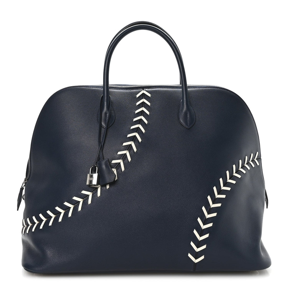 Evercolor 1923 Bolide 45 Baseball Bag Bleu De Malte Blanc