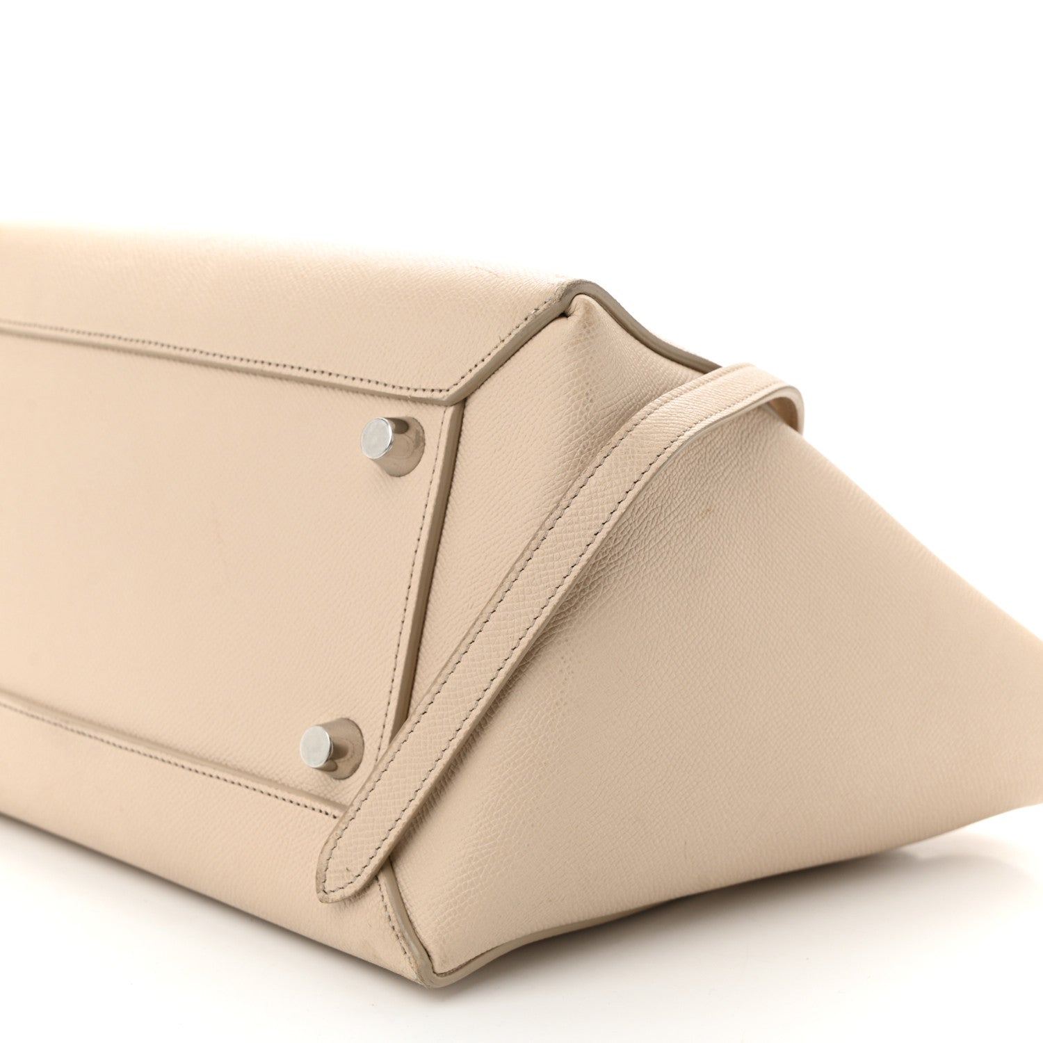 Grained Calfskin Mini Belt Bag Light Taupe