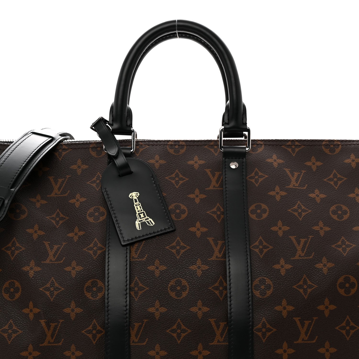 Monogram Macassar Keepall Bandouliere 45