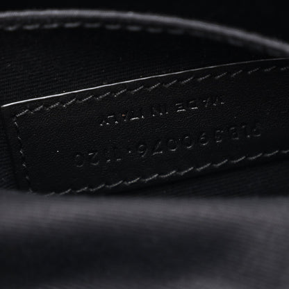 Canvas Monogram Belt Bag Black