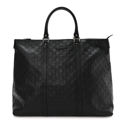 Guccissima Medium Joy Tote Bag Black