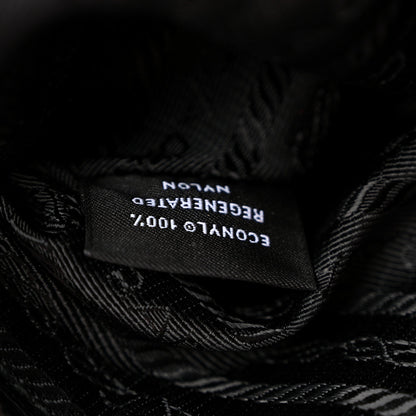 Re-Nylon Saffiano Sling Bag Black