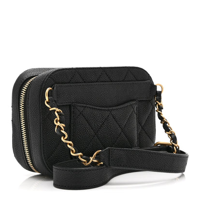 Caviar Waist Bag Black