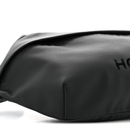 Econyl Horseferry Print Sonny Bum Bag Black