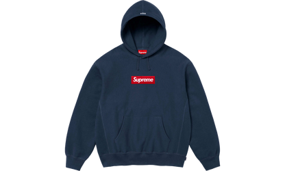 Box Logo Hooded Sweatshirt "FW24 Navy" SU928