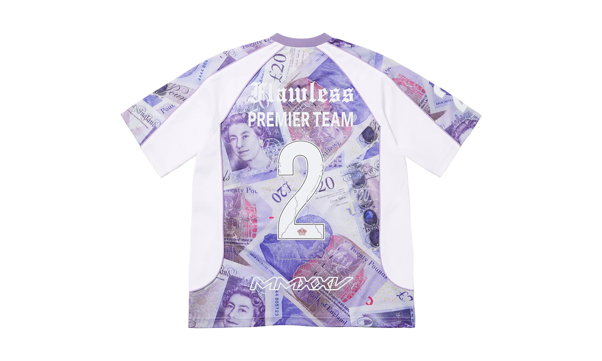 Pounds Soccer Jersey "FW25 - White" SU26688