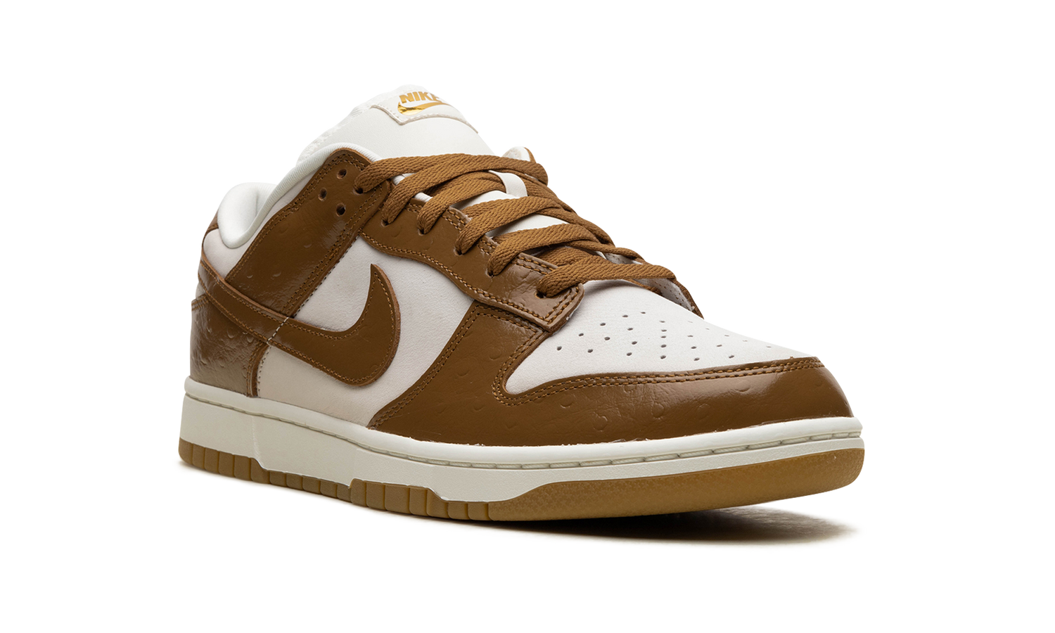 DUNK LOW WMNS "Brown Ostrich" FJ2260 001