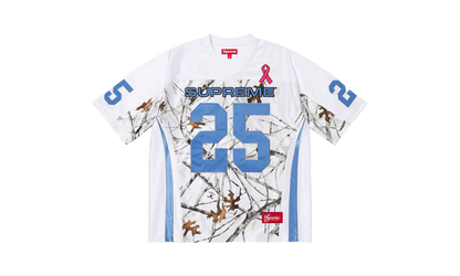 Breast Cancer Awareness Football Jersey "FW25 - White" SU26199