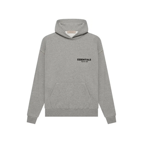 Essentials Hoodie Dark Oatmeal Gris Foncé Fear Of God