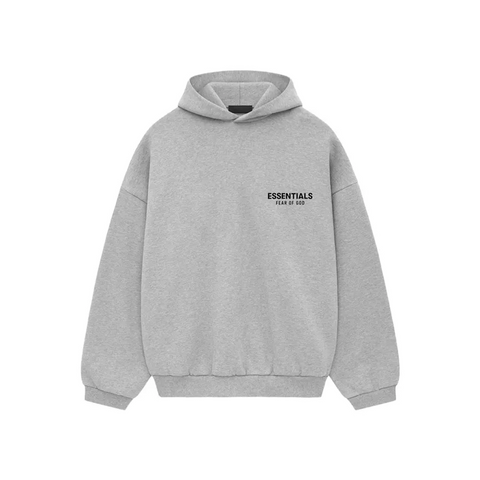 Essentials Hoodie Light Heather Gris Clair Fear Of God