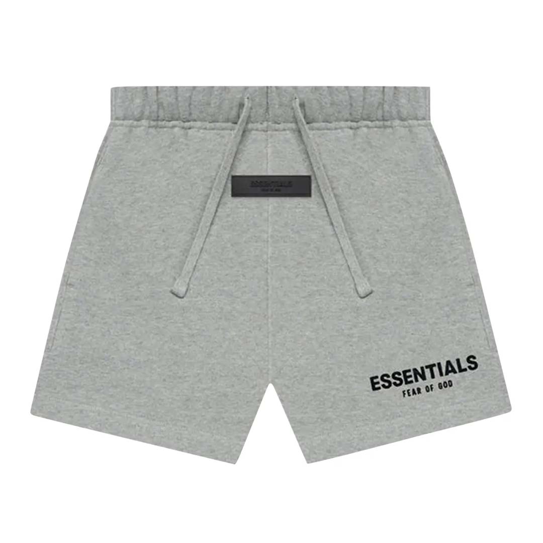 Essentials Fear of God KIDS Dark Oatmeal Shorts