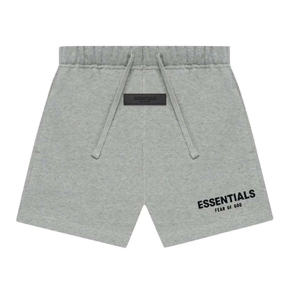 Essentials Fear of God KIDS Dark Oatmeal Shorts