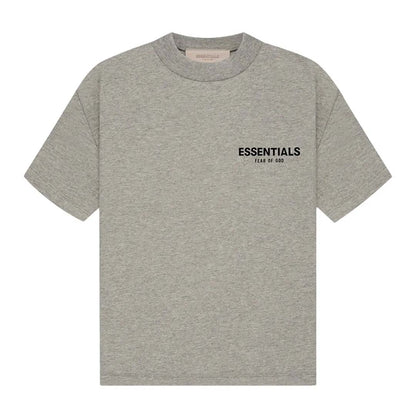 Essentials Fear of God KIDS Dark Oatmeal Tee