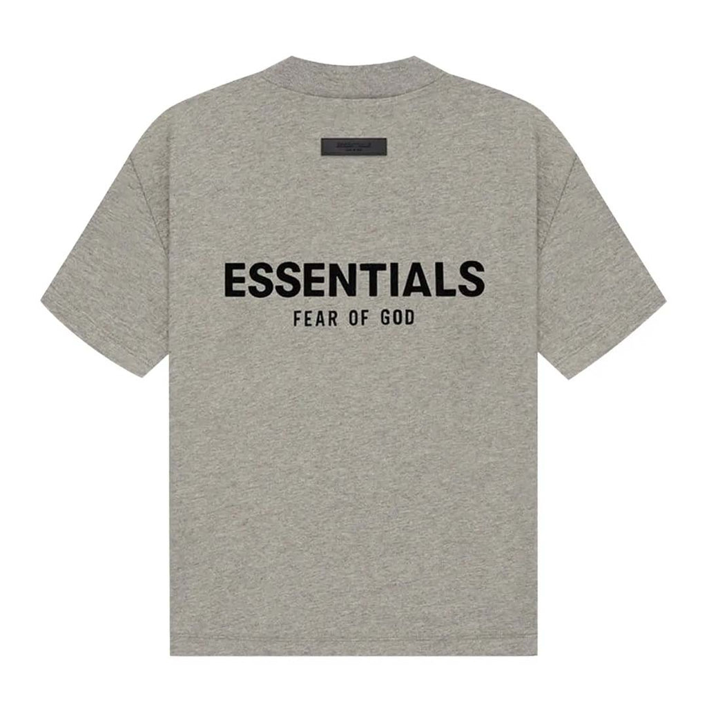 Essentials Fear of God KIDS Dark Oatmeal Tee