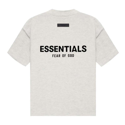 Essentials Fear of God KIDS Light Oatmeal Tee