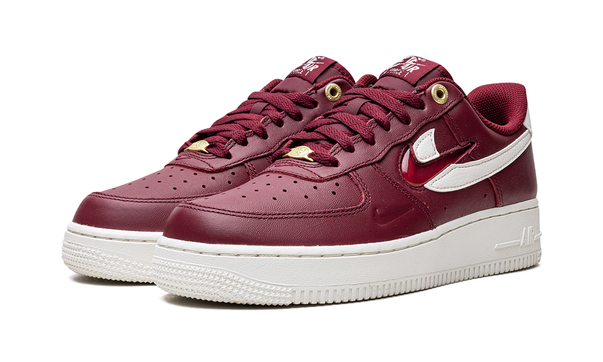 AIR FORCE 1 LO WMNS "Logo Pack - Deep Red" DZ5616 600