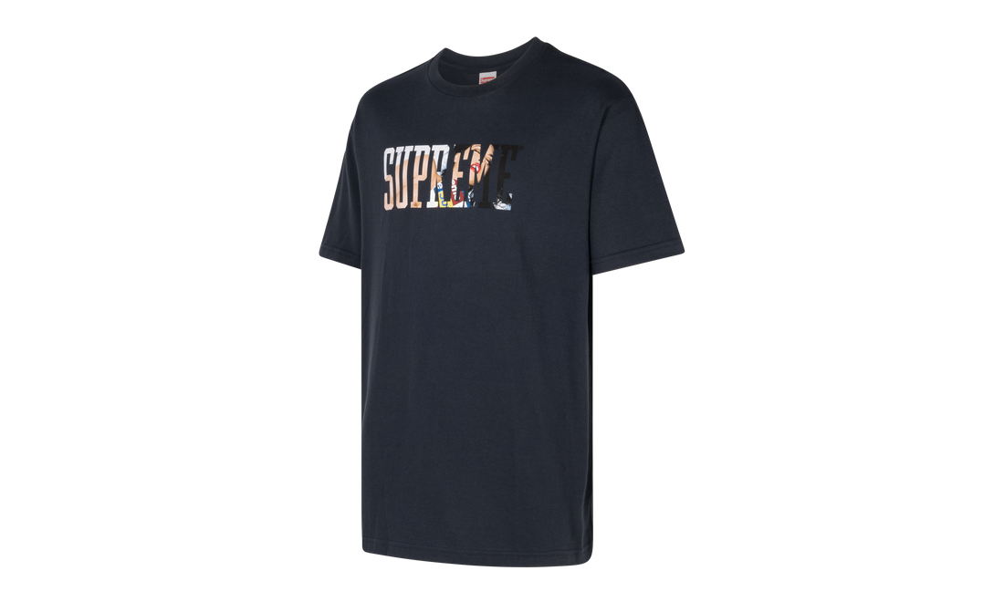 Supreme Tera Patrick Collegiate Tee "Navy" SU552