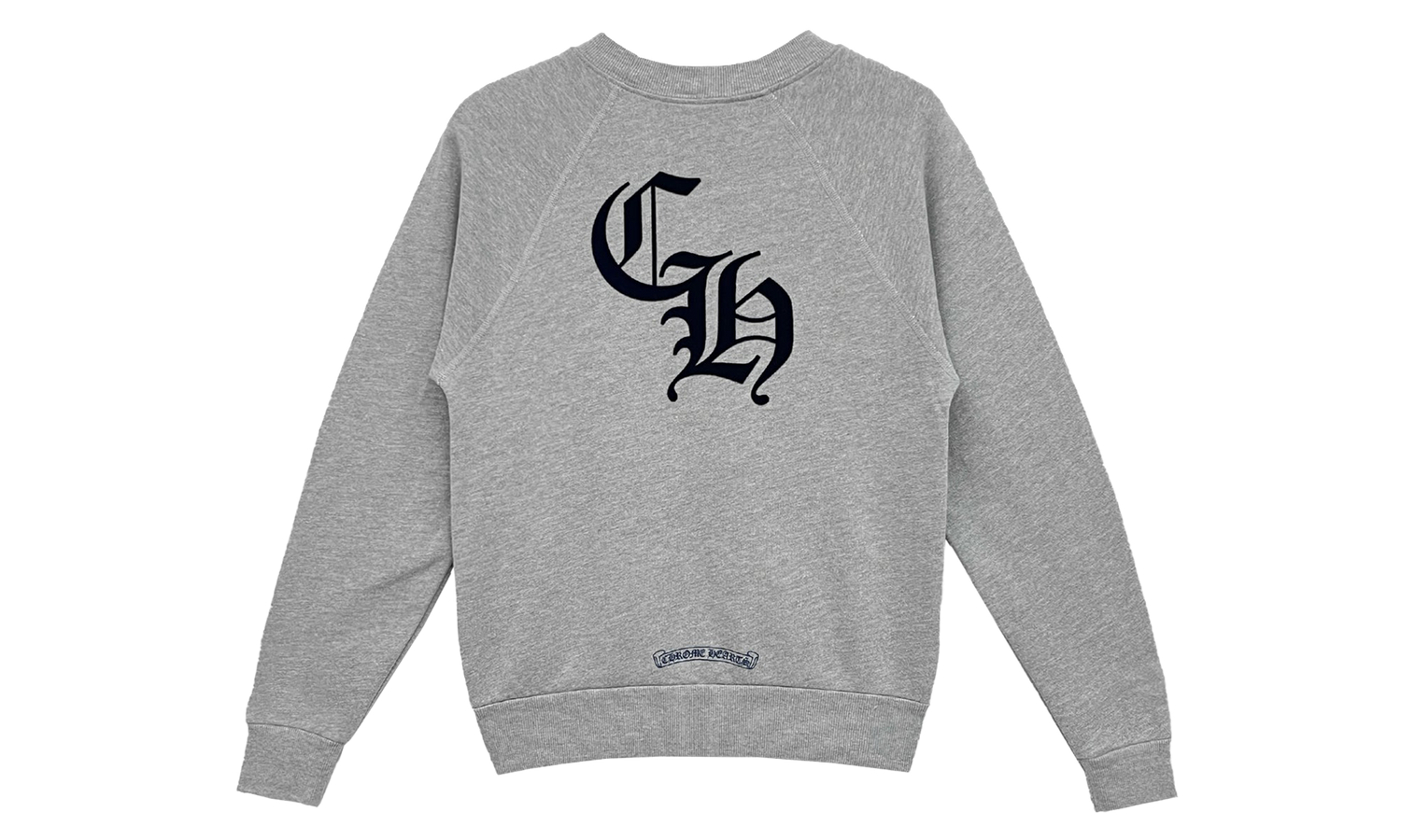 Triple Cross CH Letter Sweatshirt "Grey" CHRM1600