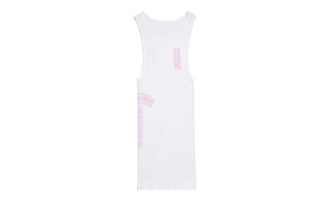 T Bar Rib Tank "White" CHRM0263