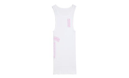T Bar Rib Tank "White" CHRM0263