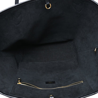 Raffia Saint Jacques Tote Black