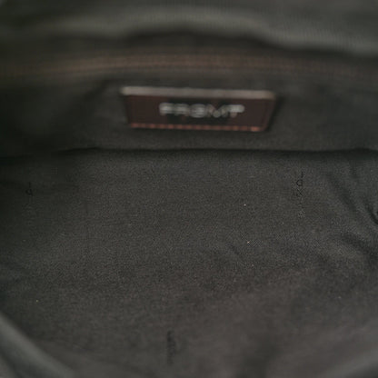 X FRGMT Fabric FF 1974 Embossed Belt Bag Tobacco Moro Black White