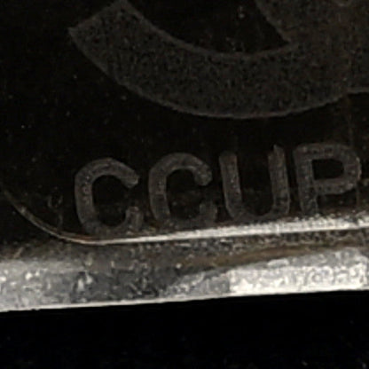 Shiny Crumpled Lambskin Quilted Small Preppy Pocket Camera Case Black