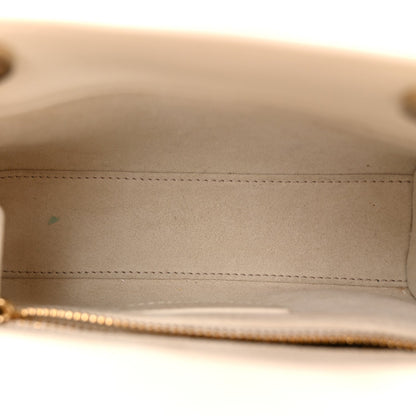 Lambskin Cannage Mini Lady Dior Latte