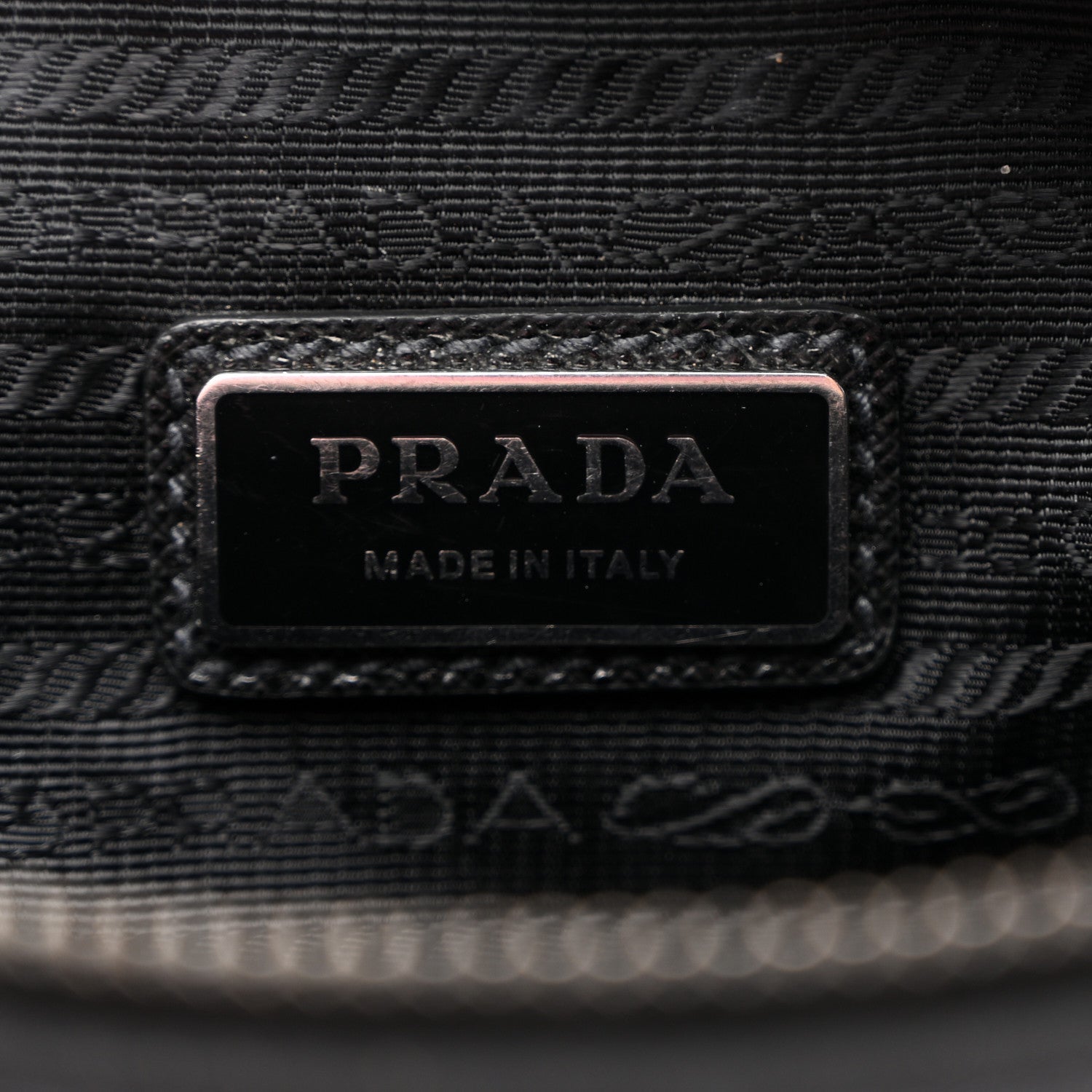 Re-Nylon Saffiano Sling Bag Black