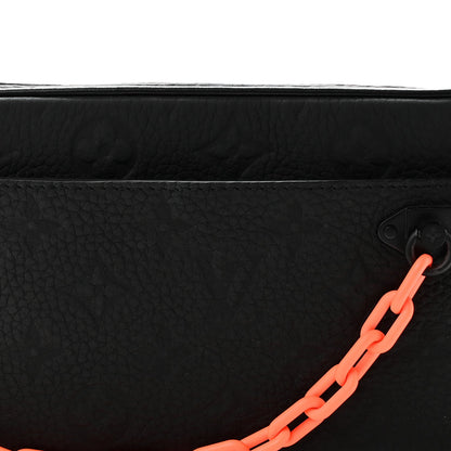 Taurillon Monogram Uniformes Solar Ray Soft Pochette Volga Belt Bag Black