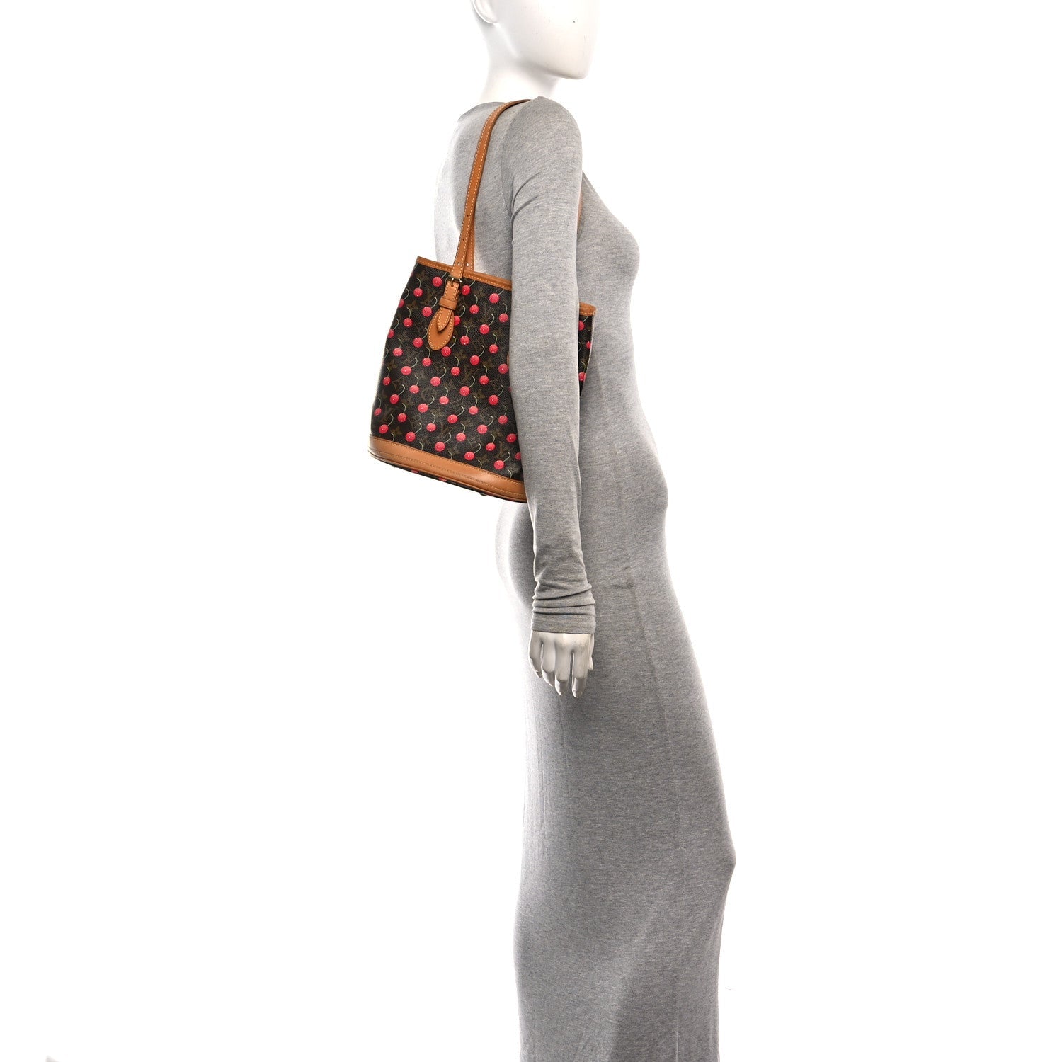 Monogram Cerises Bucket Bag