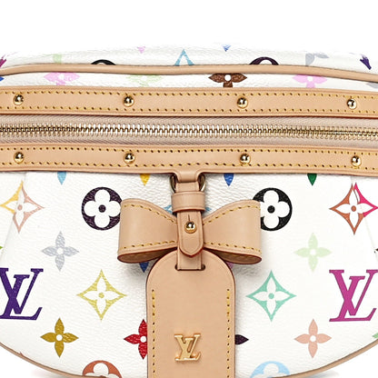 LV X TM Monogram Multicolor High Rise Bumbag White