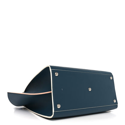 Vitello Dolce Century Petite 3Jours Tote Pavone