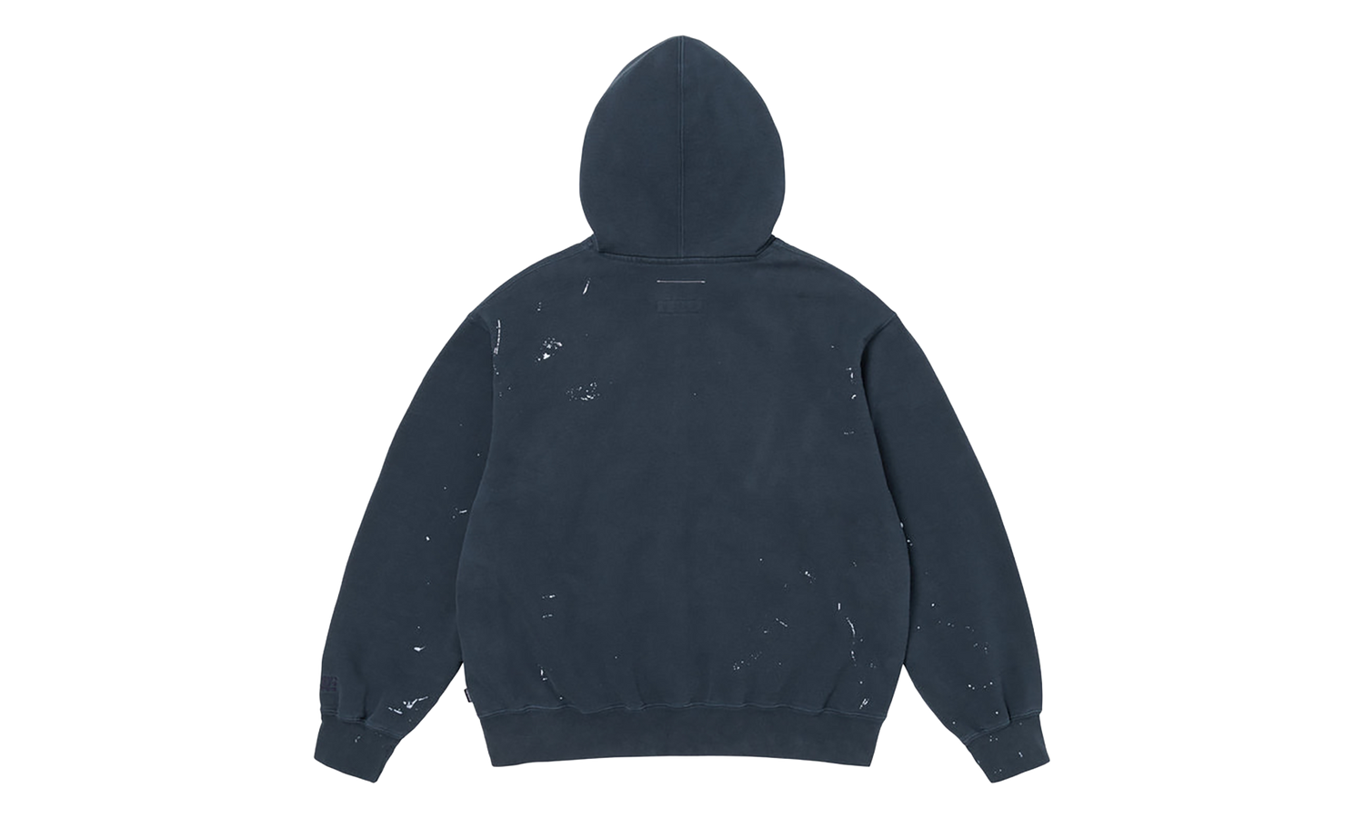 MM6 Maison Margiela Box Logo Zip Up Sweatshirt "SS26 - Navy" SU27170