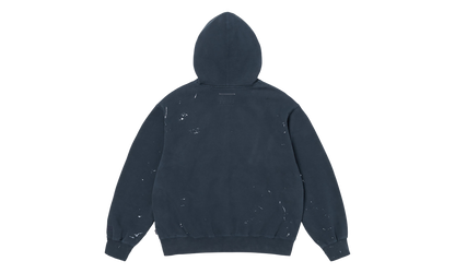 MM6 Maison Margiela Box Logo Zip Up Sweatshirt "SS26 - Navy" SU27170