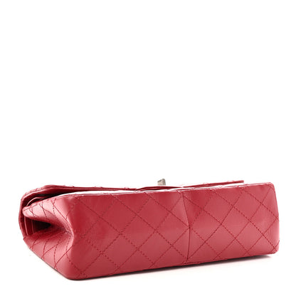Aged Calfskin Quilted 2.55 Reissue 226 Flap Red