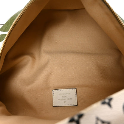 Monogram Giant Bumbag Kaki Beige