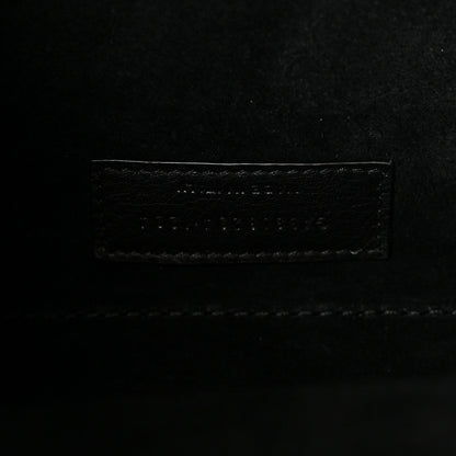 Smooth Calfskin Y Small Bucket Bag Black